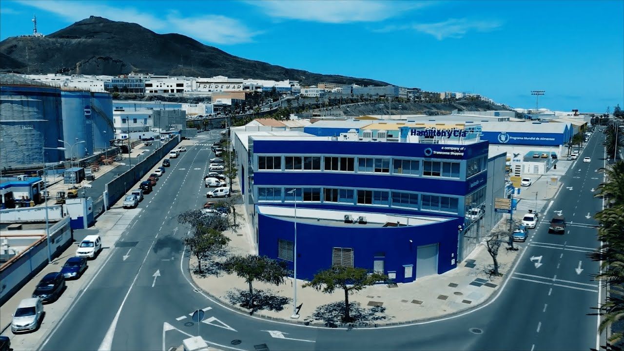 Oficinas de Hamilton y Cia. en el puerto de La Luz. / AH