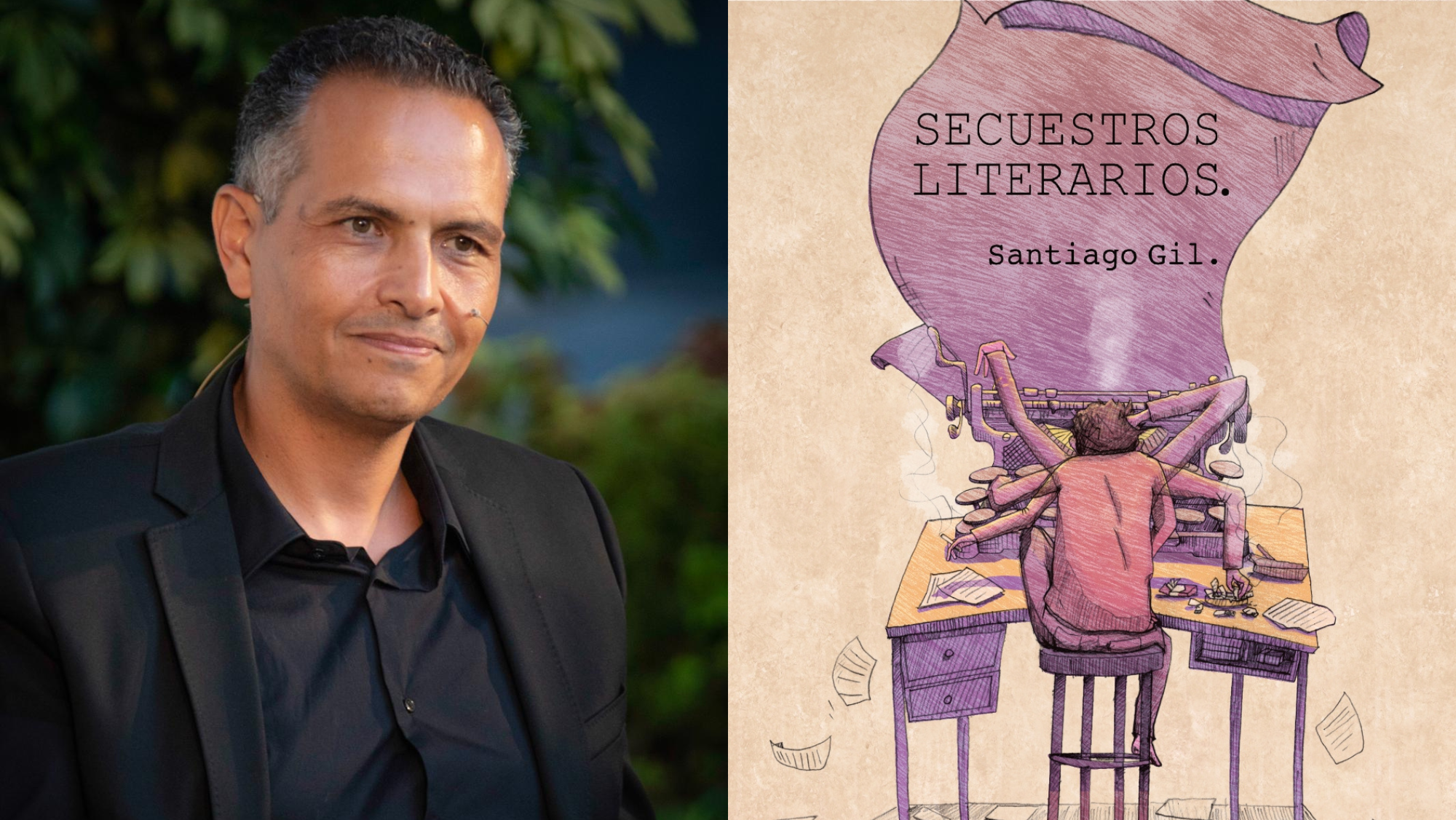 El libro cuenta con una portada creada por Nareme Melián, el autor grancanario. /Editorial Siete Islas