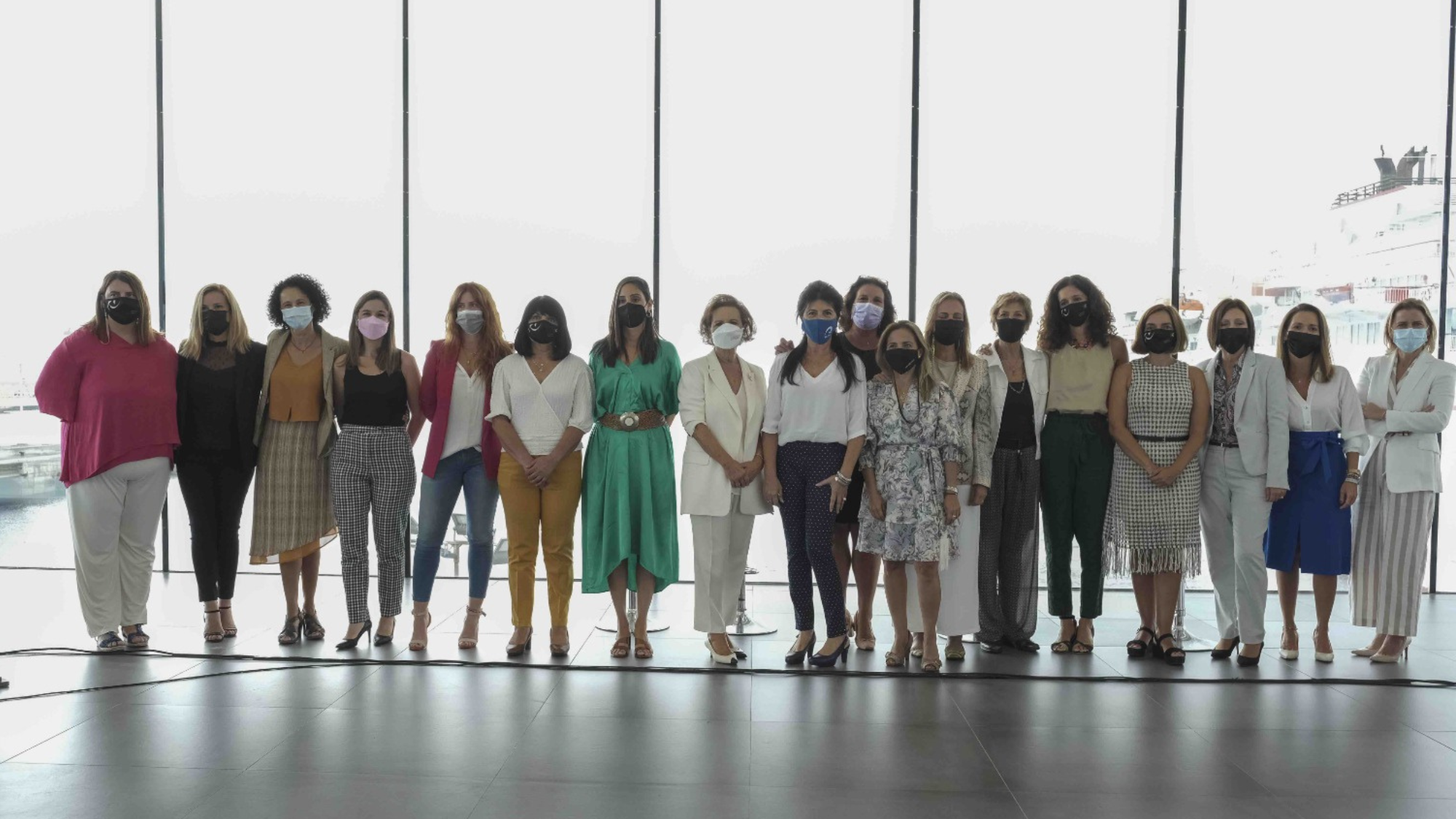 Trabajadoras del puerto. /Fedeport