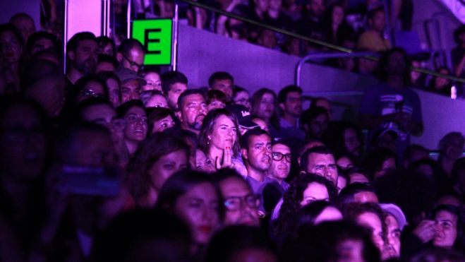 Las mejores fotos del ex de Extremoduro Robe Iniesta en su concierto en Tenerife./ Álvaro Oliver (AH)
