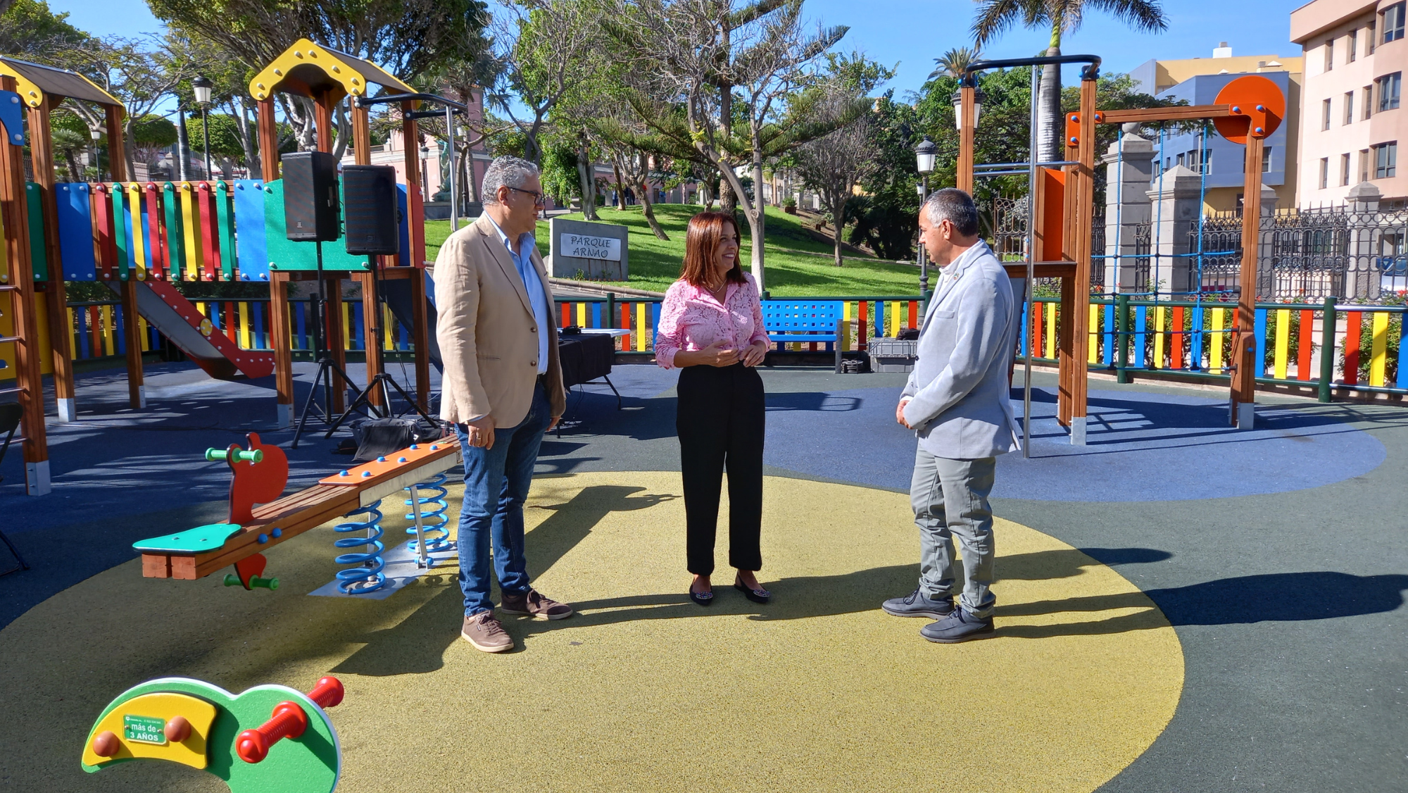 Se rehabilitarán las zonas infantiles de 14 barrios. /Ayuntamiento de Telde