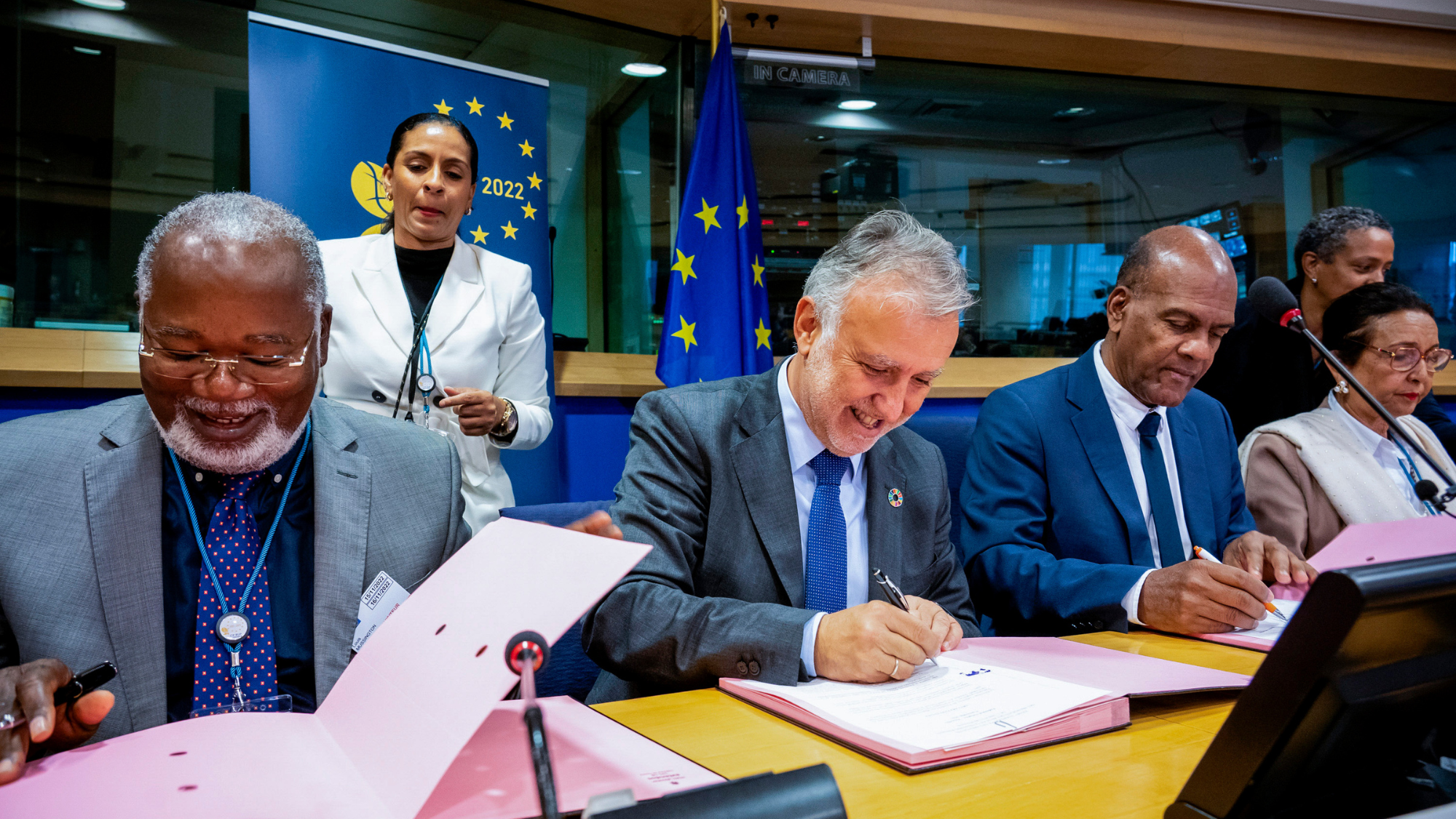 Ángel Víctor Torres ha viajado a Bruselas para  asumir la presidencia de la Conferencia de Presidentes de las Regiones Ultraperiféricas. / Gobierno de Canarias