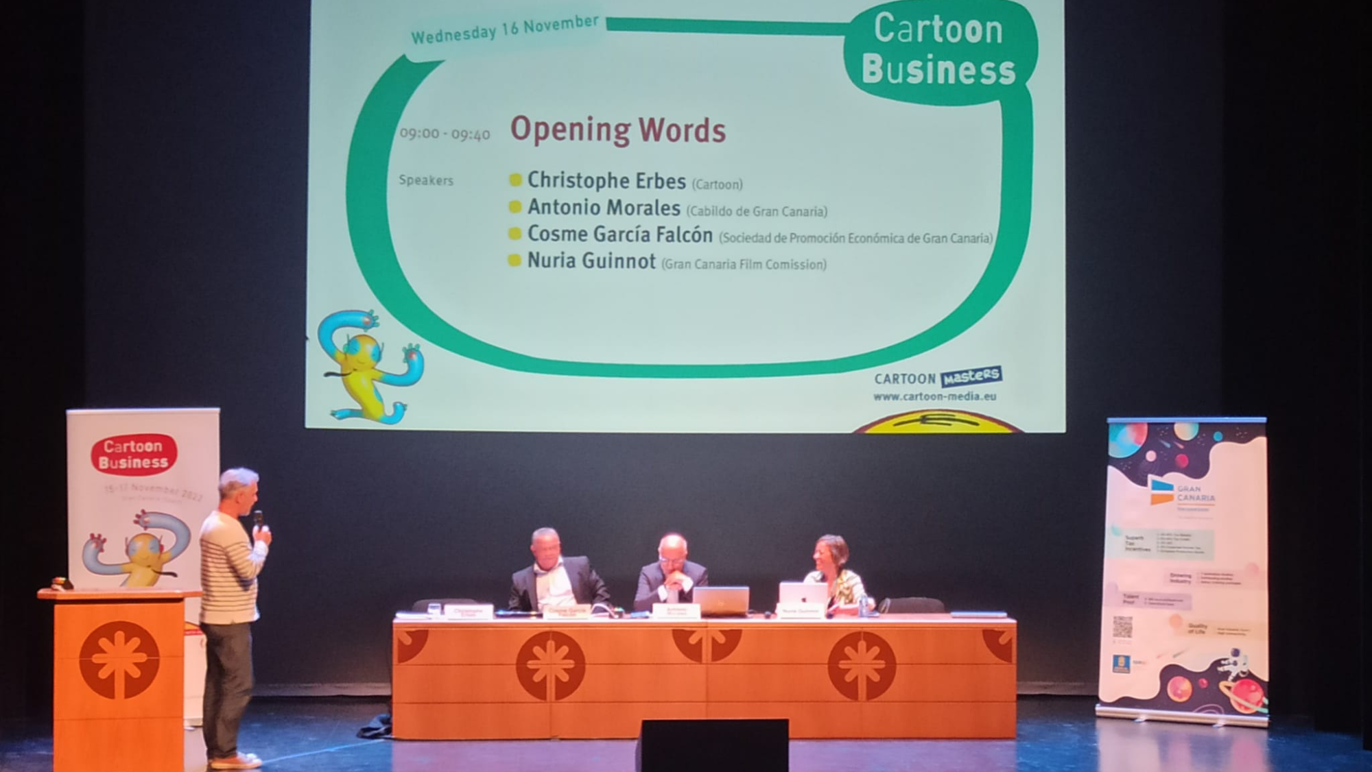 'Cartoon Business' es un encuentro entre productoras, compradores y distribuidores de contenido de animación. / Atlántico Hoy