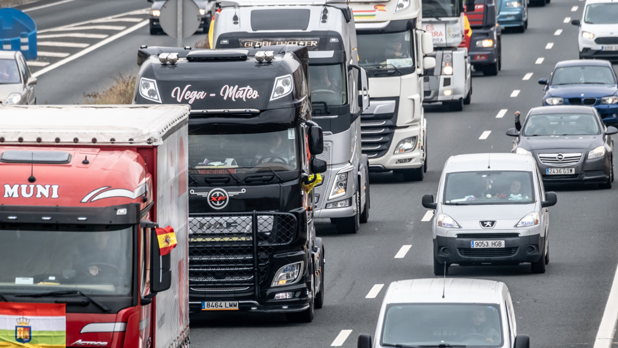 Transporte de mercancías. /Efe