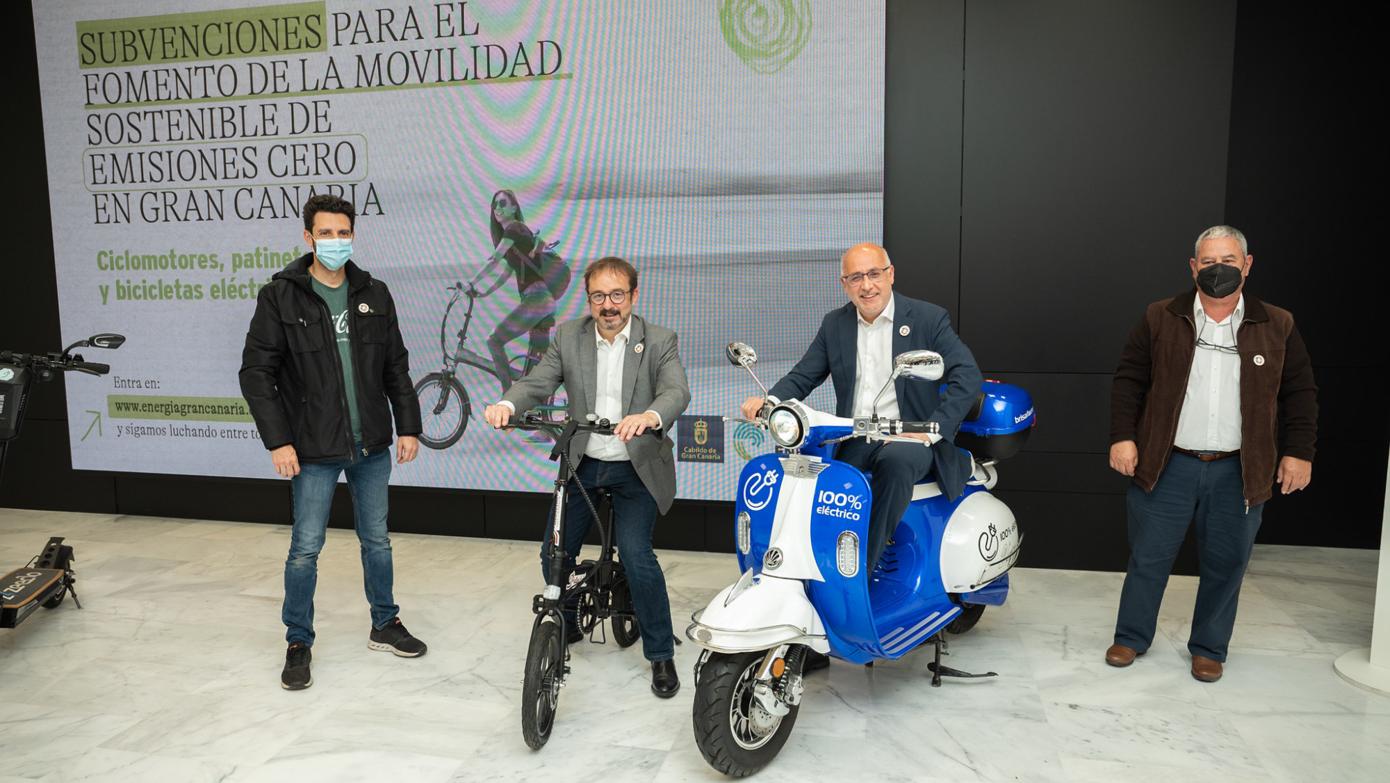 El Cabildo quiere apostar por una movilidad sostenible. /Cabildo de Gran Canaria