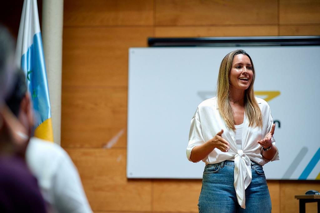 María Fernández, candidata de Coalición Canaria a la presidencial del Cabildo de Gran Canaria. /Coalición Canaria