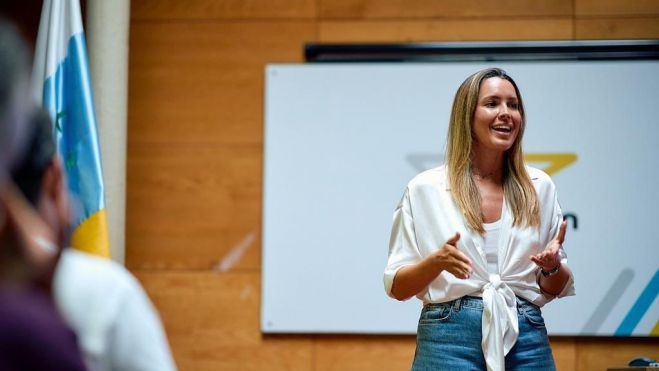 María Fernández, candidata de Coalición Canaria a la presidencial del Cabildo de Gran Canaria. /Coalición Canaria