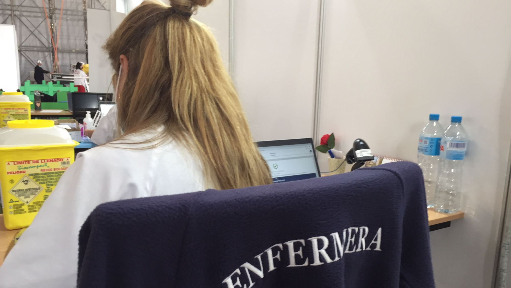 Imagen de una enfermera del Sistema de Salud de Canarias. / Gobierno de Canarias