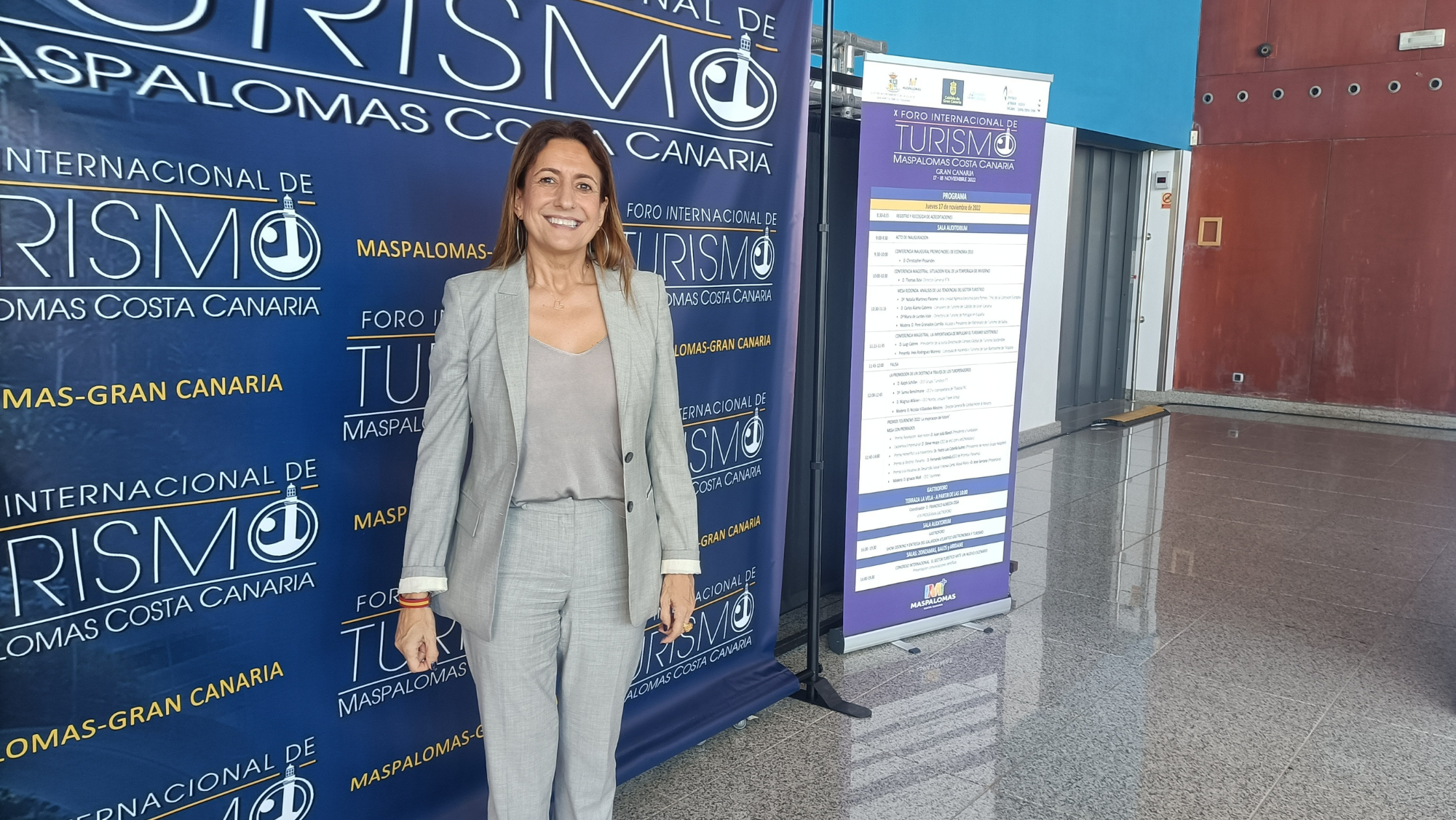 Inmaculada Medina en el X Foro Internacional de Turismo de Maspalomas. / Atlántico Hoy