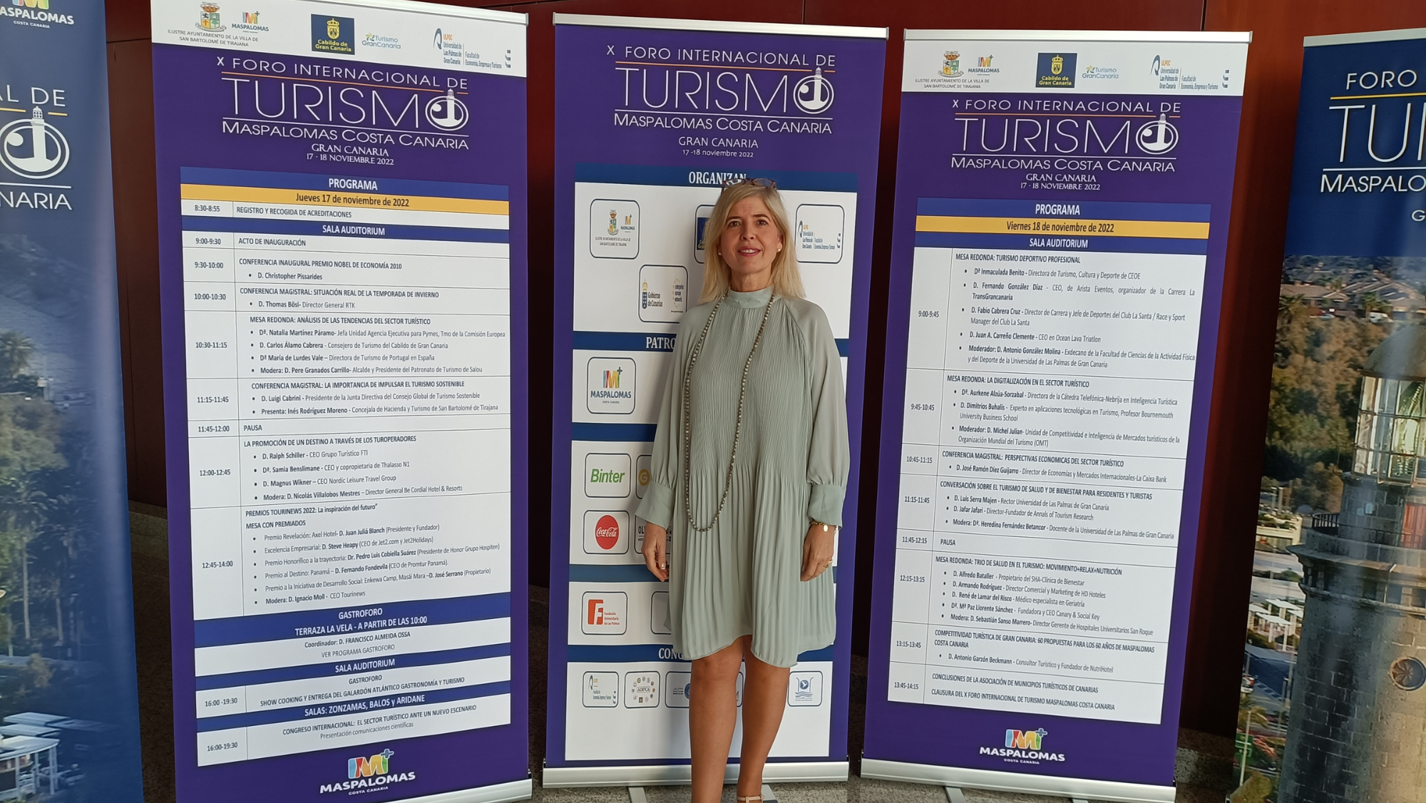 Natalia Martínez en el X Foro Internacional de Maspalomas. / Atlántico Hoy