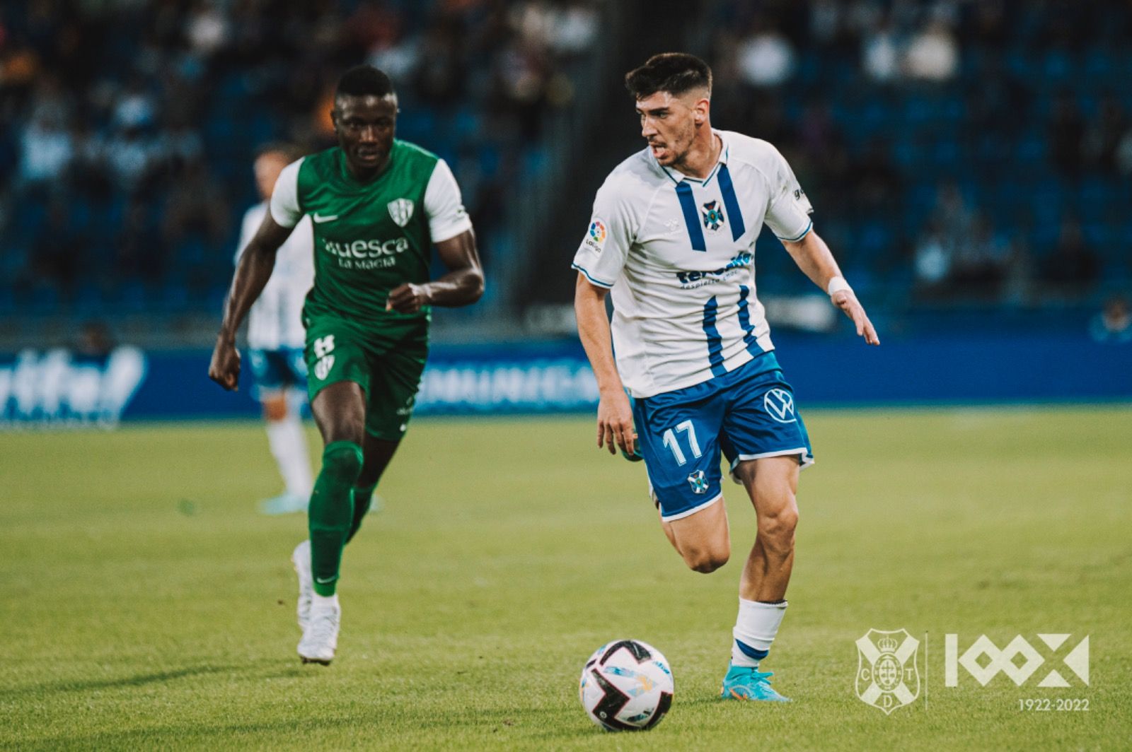 Con la ampliación de su contrato hasta 2027, Waldo Rubio confirmó que quiere seguir creciendo en el Tenerife./ CDT.