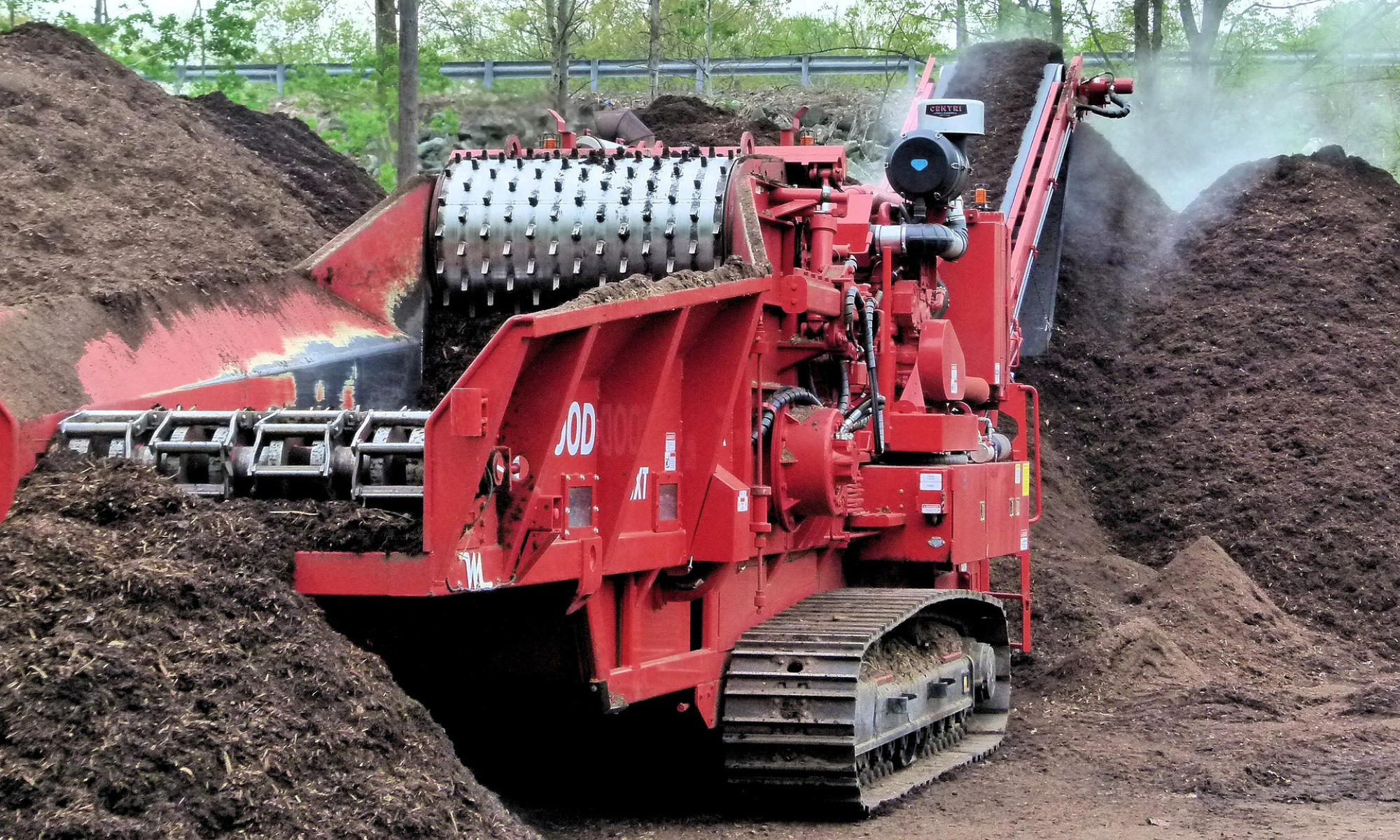 Máquina de compost en una fábrica. / Pixabay