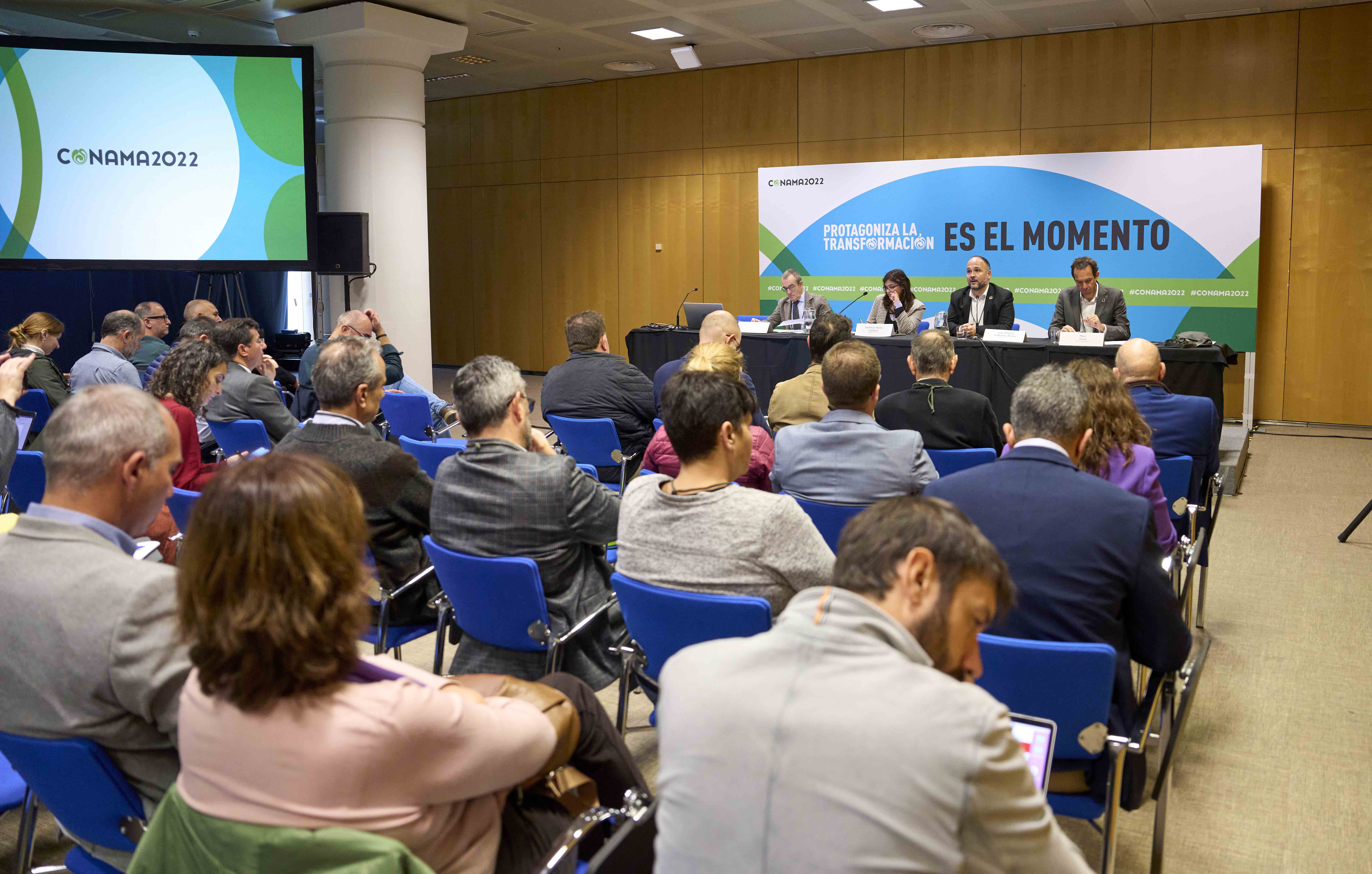 el consejero de Transición Ecológica, Lucha contra el Cambio Climático y Planificación Territorial del Gobierno de Canarias, José Antonio Valbuena, en CONAMA./