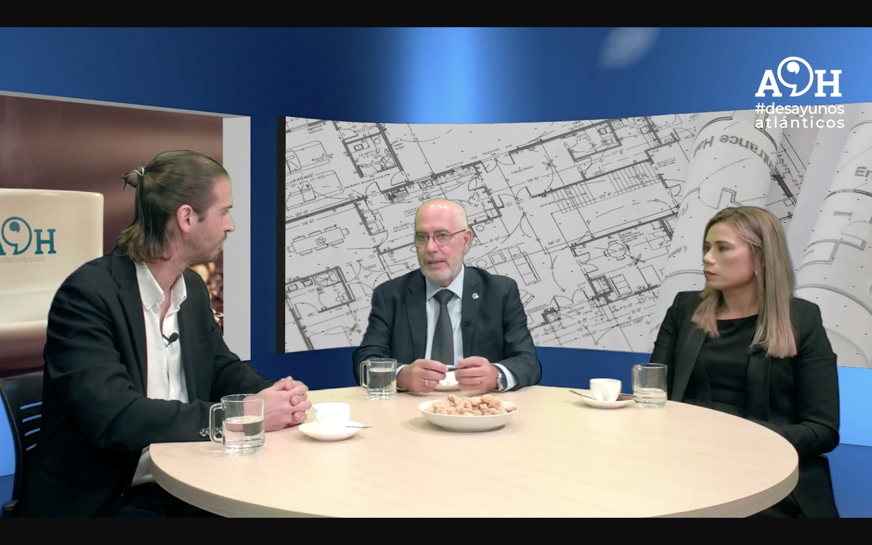 Desayunos Atlánticos aborda la situación del sector de la construcción en Canarias./