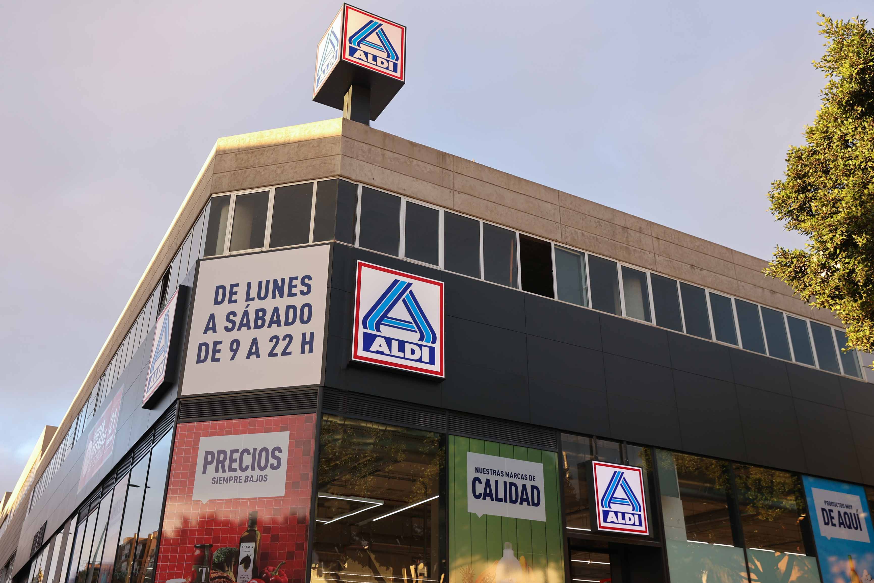 Imagen exterior de ALDI en Los Majuelos. / ALDI