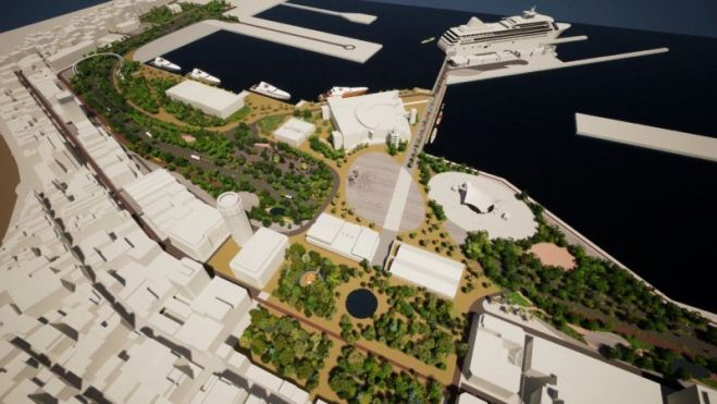 Así quedará la zona al finalizar las obras. /Ayuntamiento de Las Palmas de Gran Canaria Así quedará la zona al finalizar las obras. /Ayuntamiento de Las Palmas de Gran Canaria