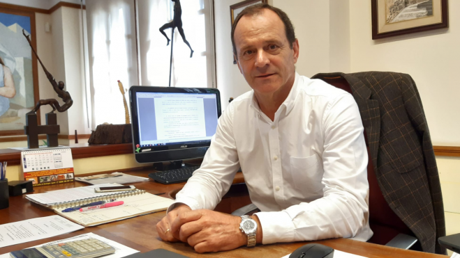 Óscar Hernández, alcalde de Agüimes. / Ayuntamiento de Agüimes