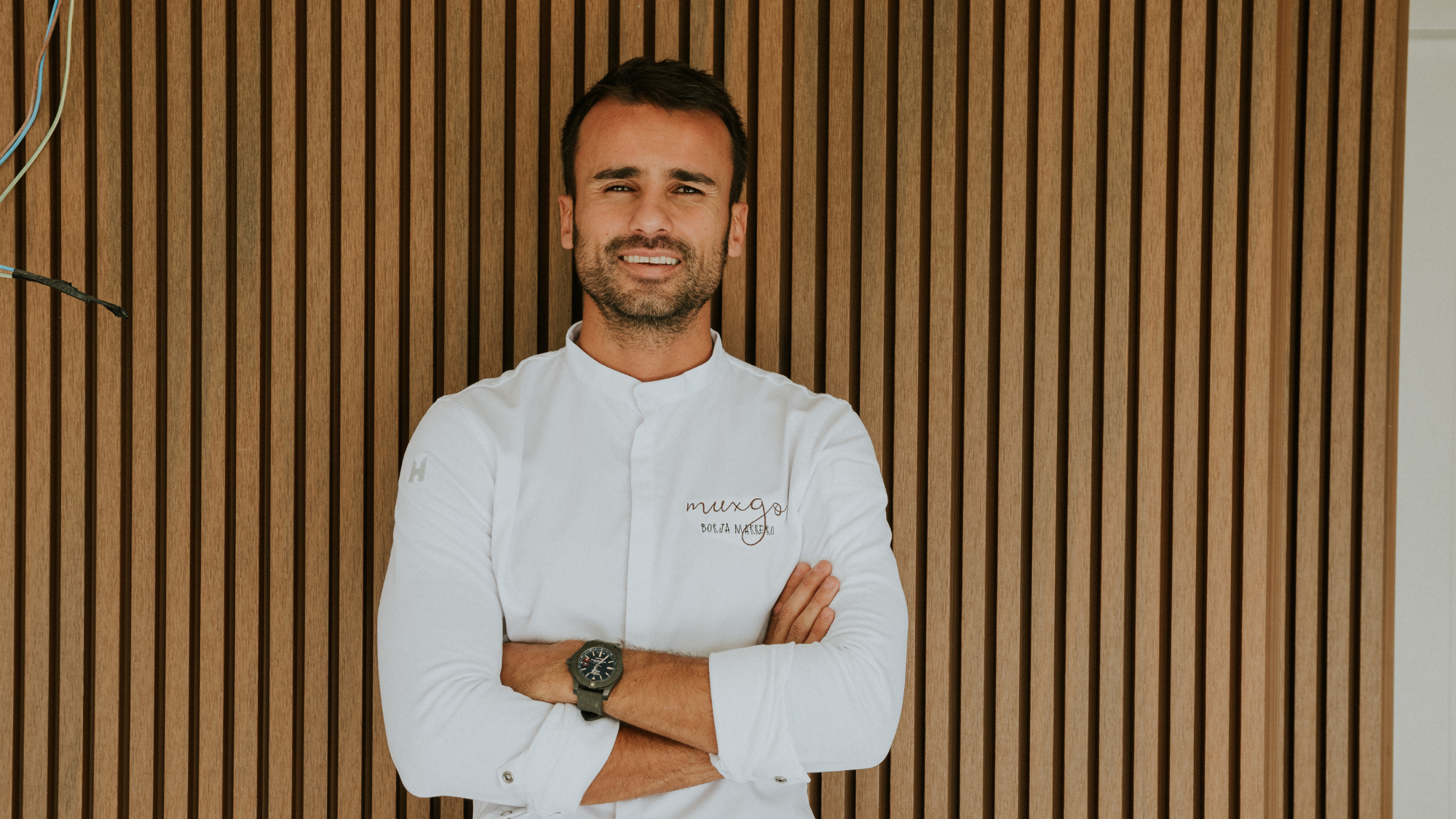 Borja Marrero, ganador de la Estrella Verde Michelin. / Cedida