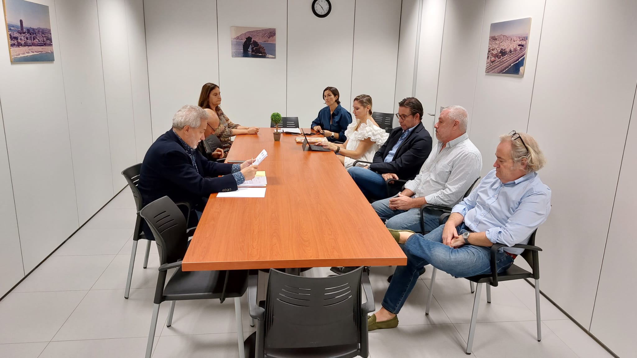 Imagen de la reunión de los magistrados de la Audiencia Provincial de Las Palmas. / Tribunal Superior de Justicia de Canarias