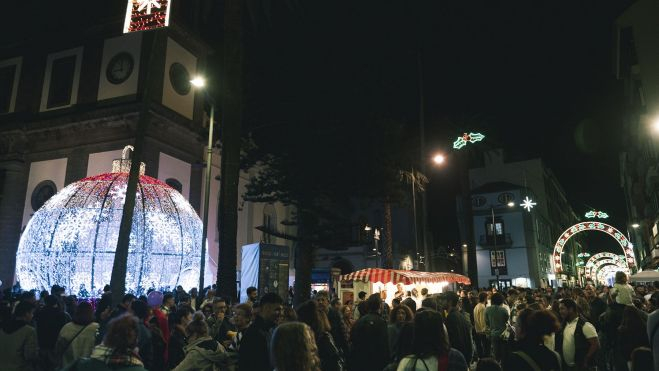  La Laguna disfruta de la Navidad. / Cedida