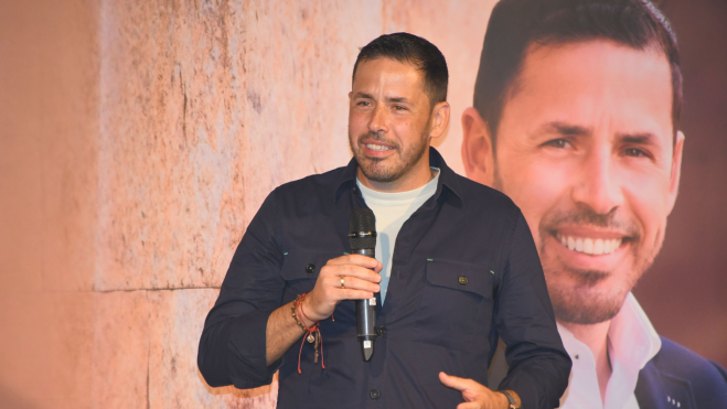 Héctor Suárez, candidato de Coalición Canaria a la alcaldía de Telde. /CC