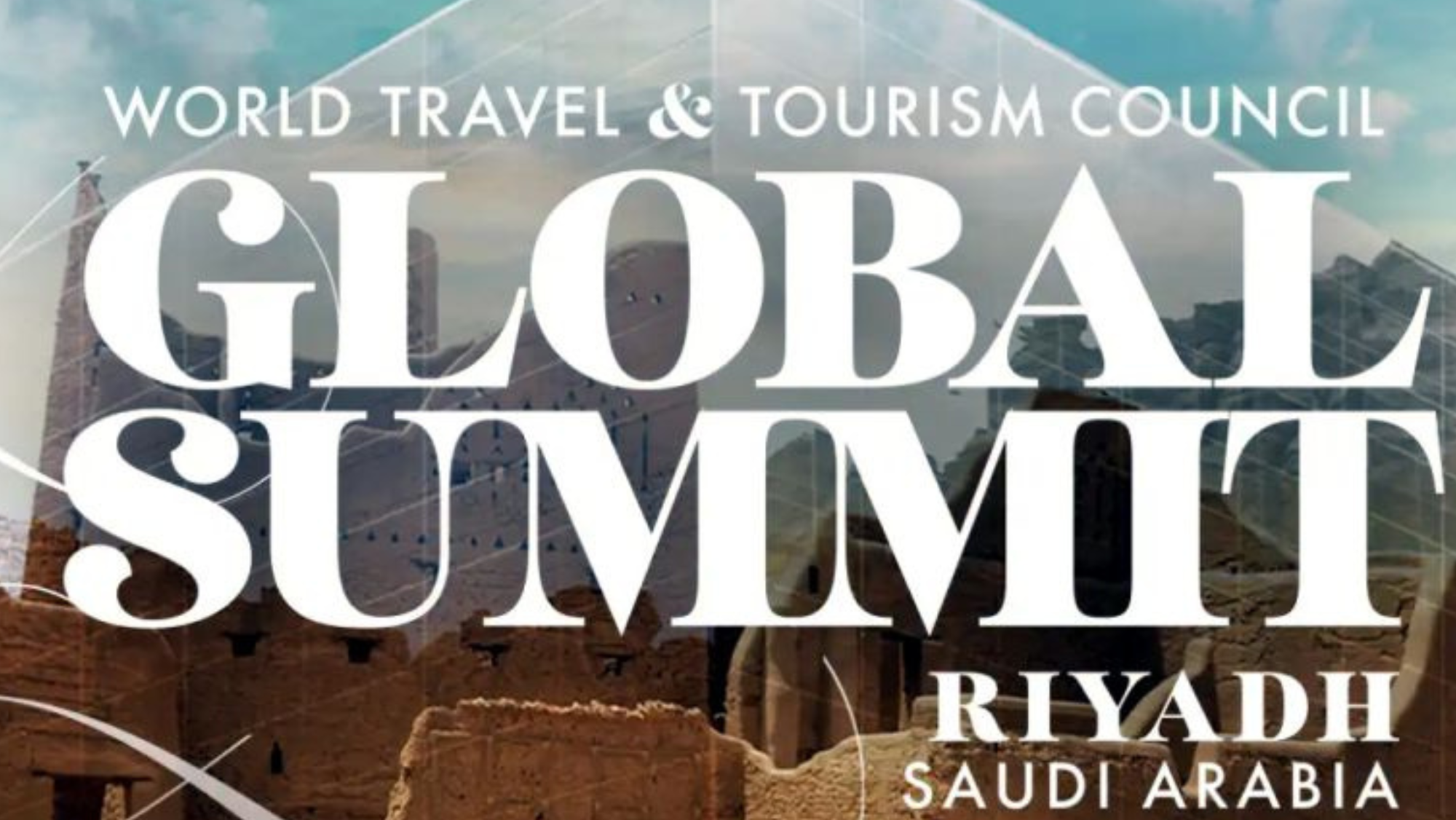 Cartel WTTC que se celebrará en Arabia Saudí. / Servimedia