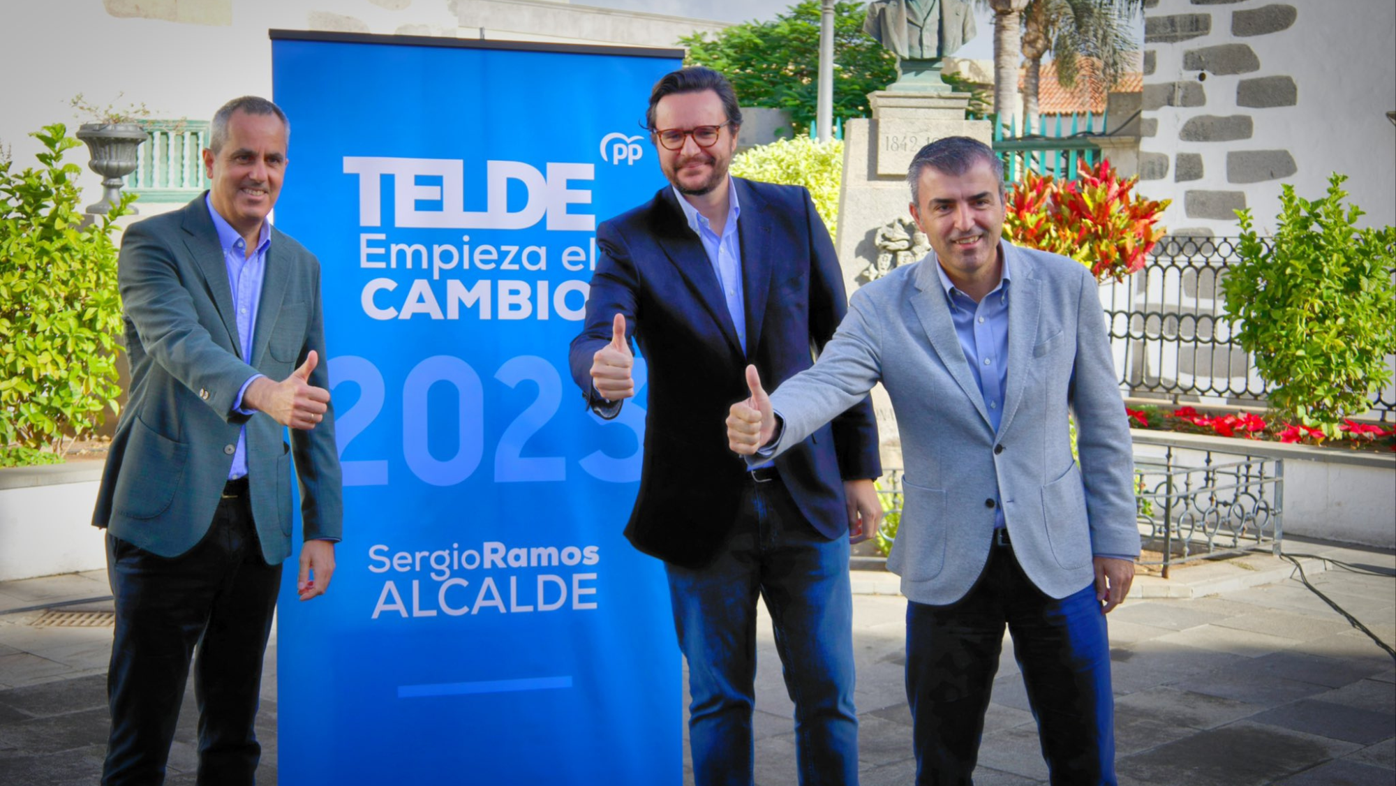 Sergio Ramos se presenta como candidato a la alcaldía de Telde. / Partido Popular