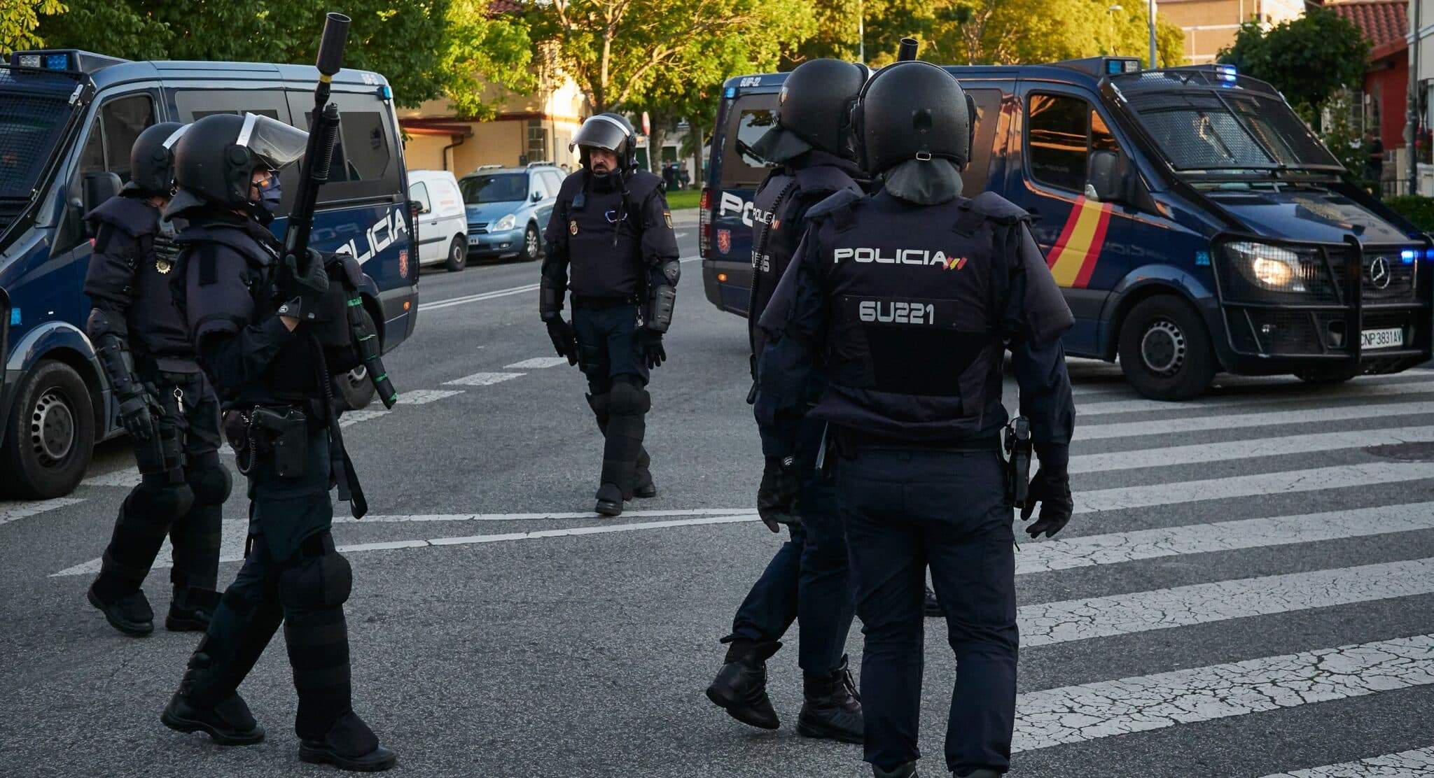 Un grupo de la Unidad de Intervención Policial (UIP)./ Archivo/EP