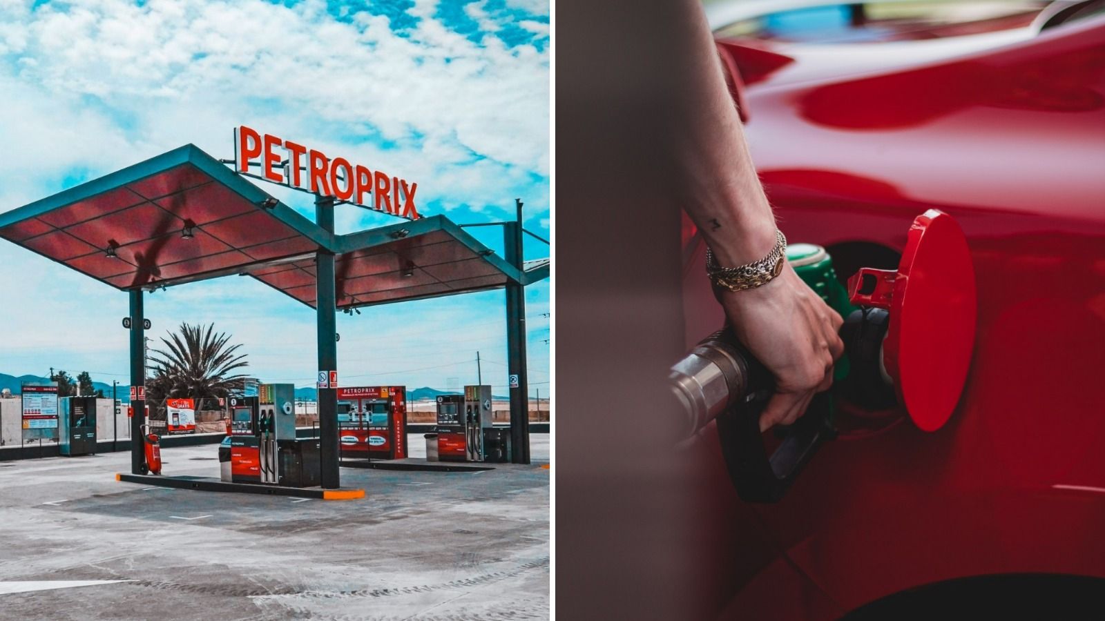 Petroprix, en la imagen, continúa con su expansión por Canarias con nuevas gasolineras. / Montaje AH Petroprix, en la imagen, continúa con su expansión por Canarias con nuevas gasolineras. / Montaje AH