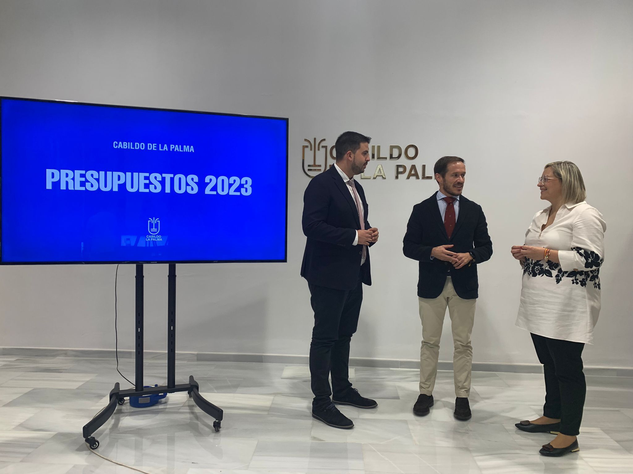Presentación de los presupuestos 2023. / Cabildo de La Palma 