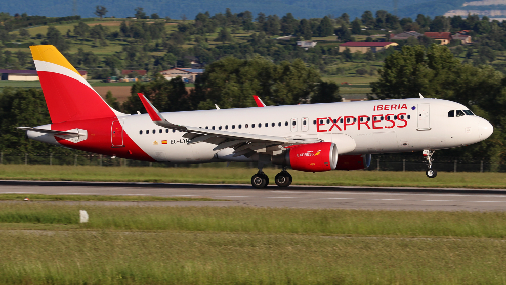 Avión de la compañía Iberia Express. /Iberia Express Avión de la compañía Iberia Express. /Iberia Express
