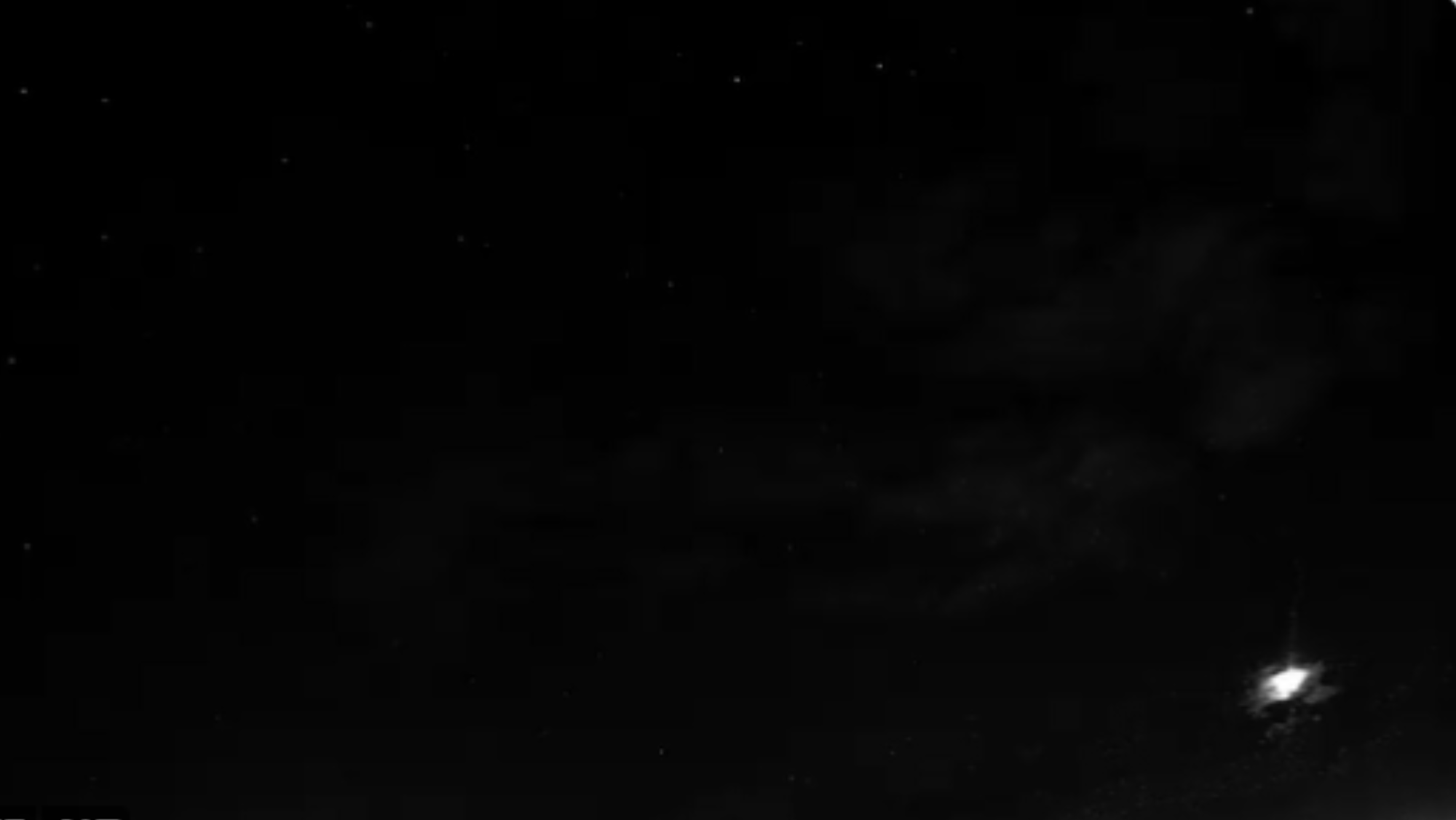 Un gran bólido avistado en el cielo de Canarias.  Ramón López, colaborador de Red española de Investigación sobre Bólidos y Meteoritos