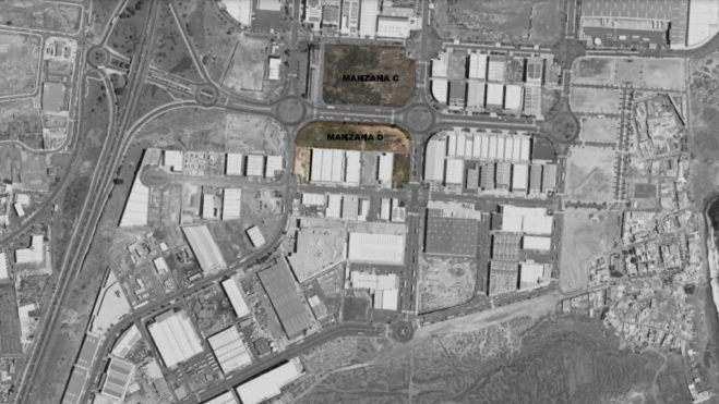 Manzanas modificadas donde la empresa Depósitos Almacenes Número Uno planea construir un edificio comercial.Proyecto