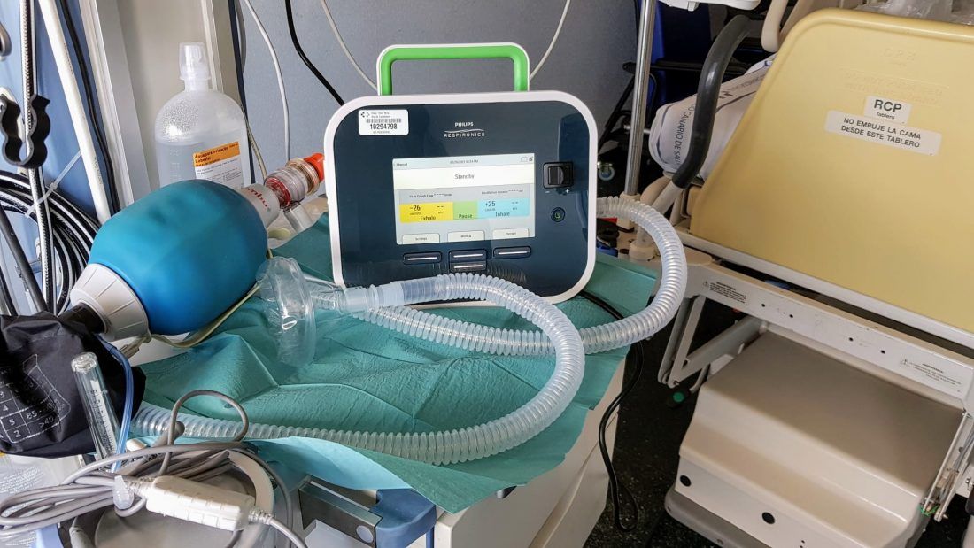  Las sesiones de la prestación de terapias respiratorias domiciliarias aumentaron un 16% entre 2018 y 2021. / Consejería de Sanidad