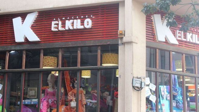 Ubicación de El Kilo en la calle El Pilar, junto a la plaza Bulevar./