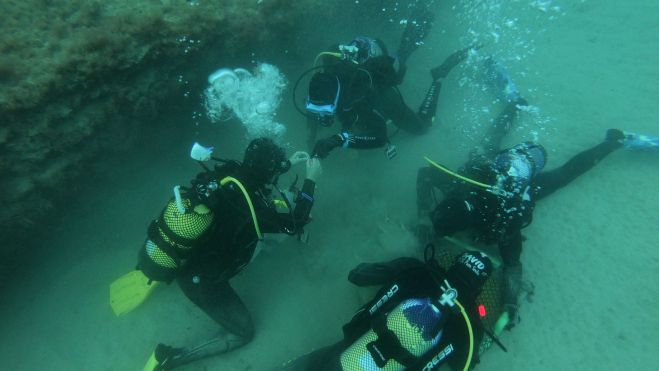 Momento del marcaje de los angelotes. /CanBio