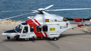 Helicoptero Helimer, de Salvamento Marítimo. / ARCHIVO Helicoptero Helimer, de Salvamento Marítimo. / ARCHIVO