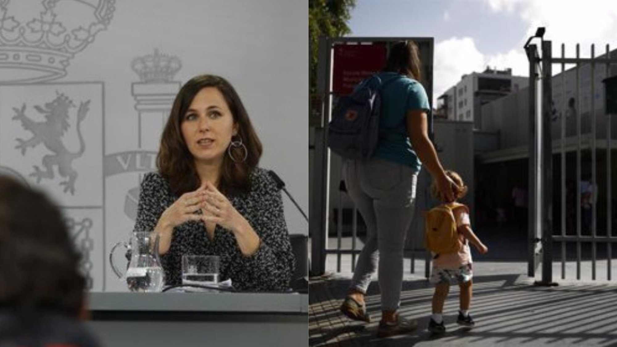 La ministra de Derechos Sociales y Agenda 2030, Ione Belarra en la aprobación de la Ley. / Javier Lizón - EFE / EP