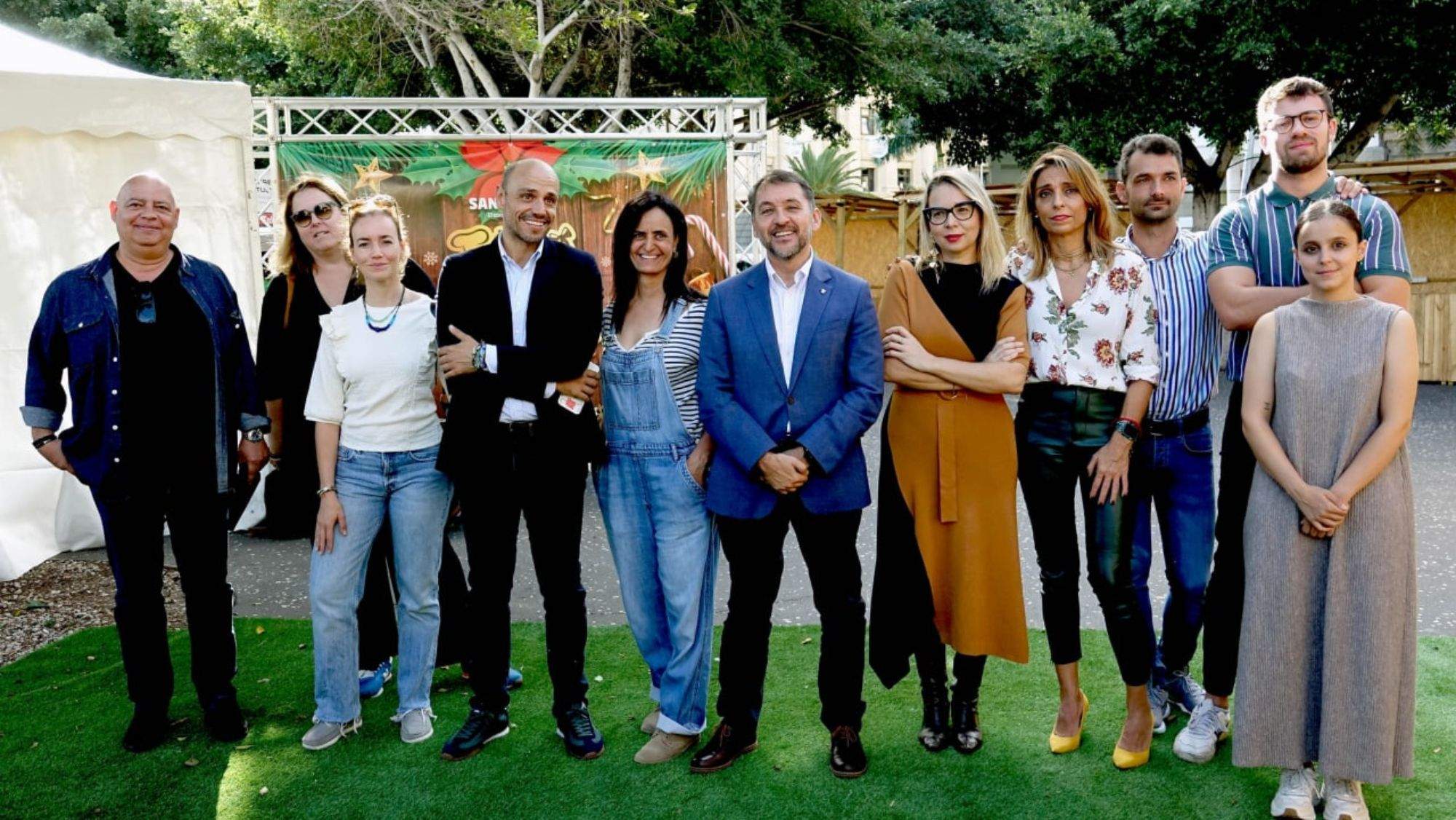 Presentación del los mercadillos navideños de Santa Cruz de Tenerife. / Cedida