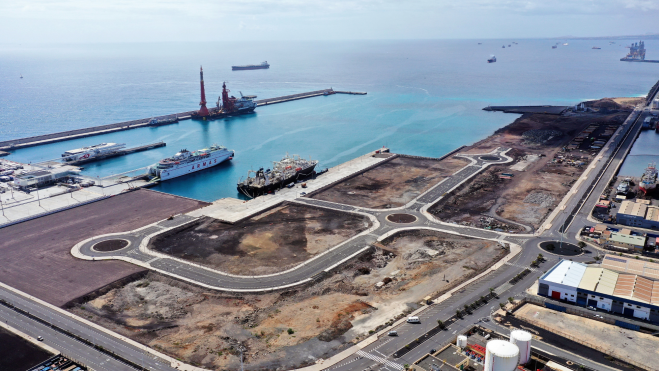 Área de expansión en el Puerto de La Luz.Autoridad Portuaria de Las Palmas