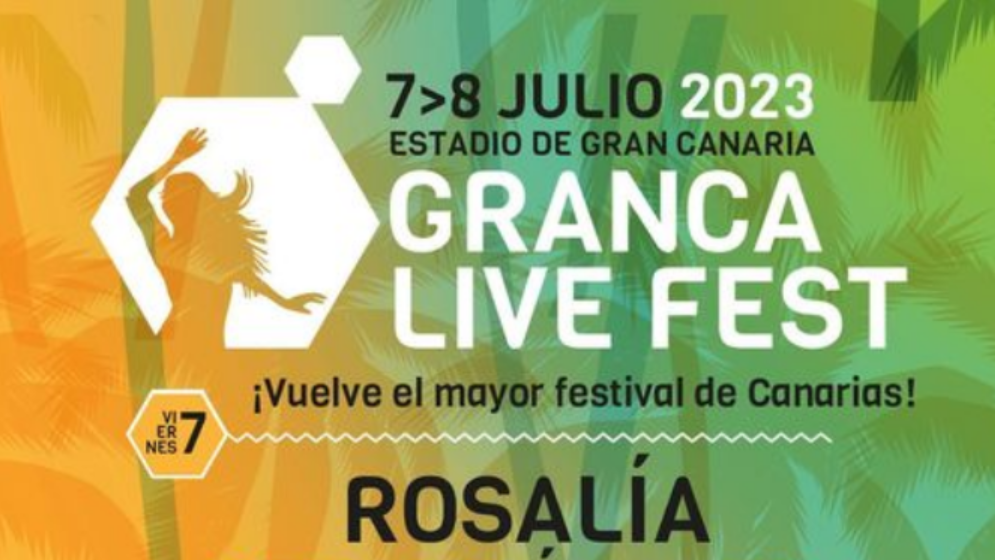 El GranCa Live Fest 2023 tendrá lugar los días 7 y 8 de junio en el Estadio de Gran Canaria. / GranCa Live Fest