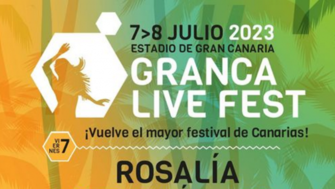 El GranCa Live Fest 2023 tendrá lugar los días 7 y 8 de junio en el Estadio de Gran Canaria. / GranCa Live Fest