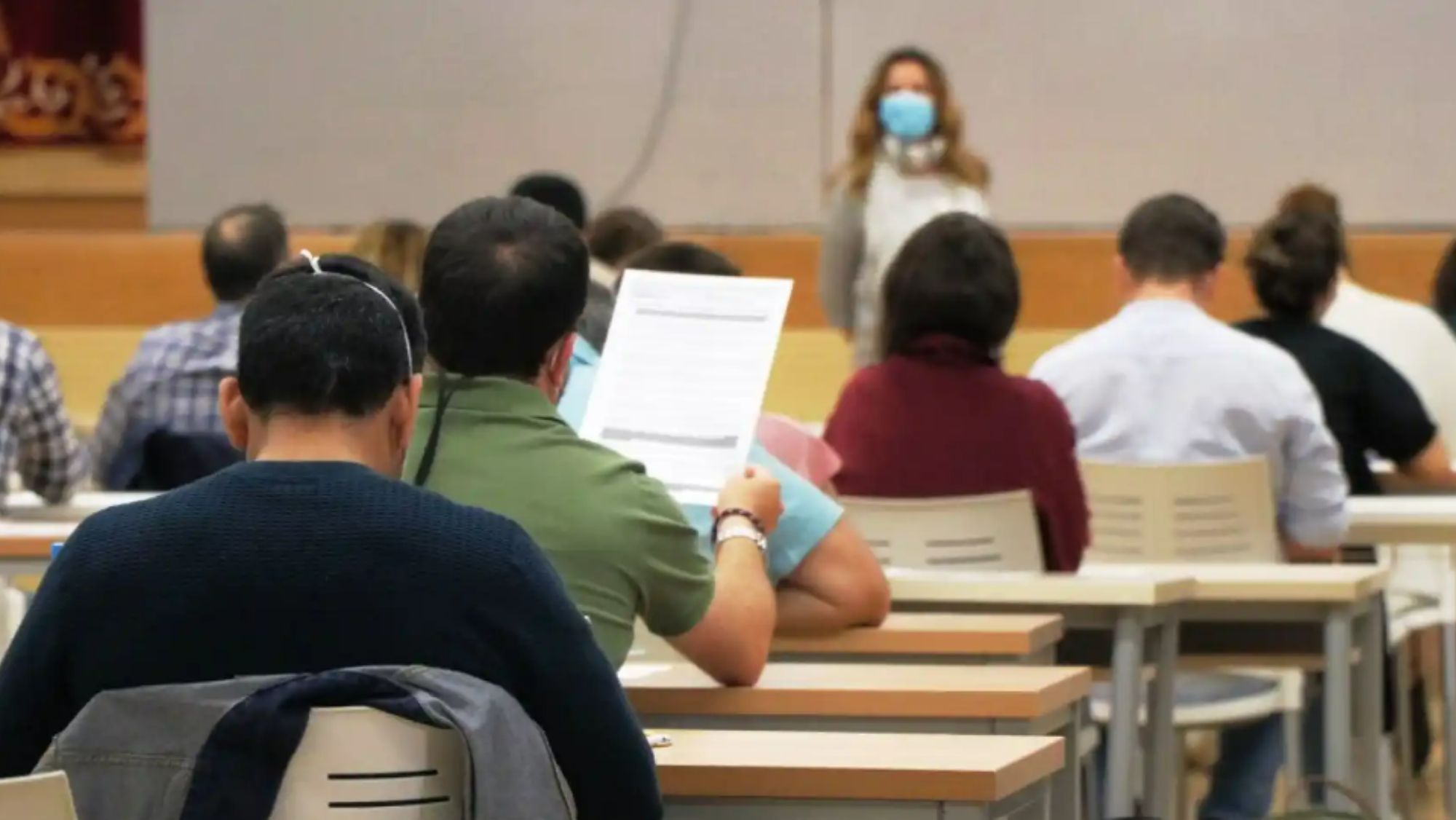 Imagen alusiva a una prueba de idiomas de una oposición. / Archivo
