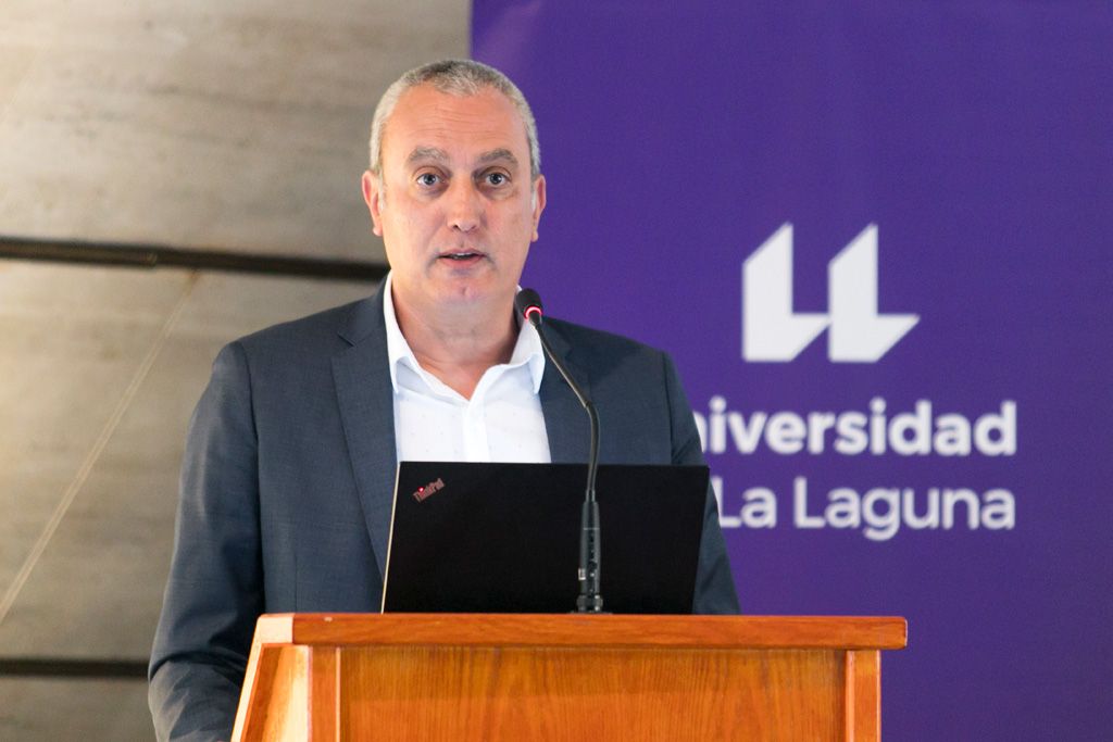Juan Manuel Plasencia, gerente de la ULL./ ULL