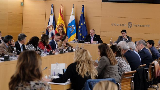 El Pleno del Cabildo de Tenerife aprueba los presupuestos 2023. / Cedida