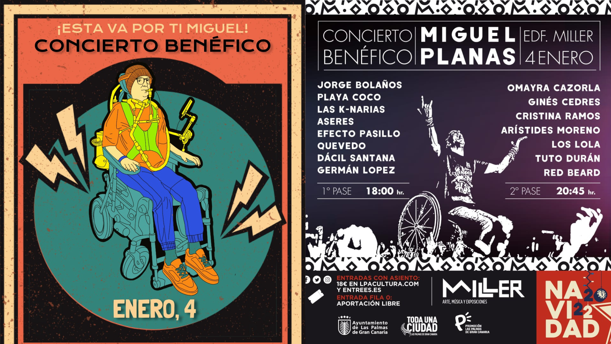 El concierto benéfico para Miguel Planas se celebrará el 4 de enero. /Cedida
