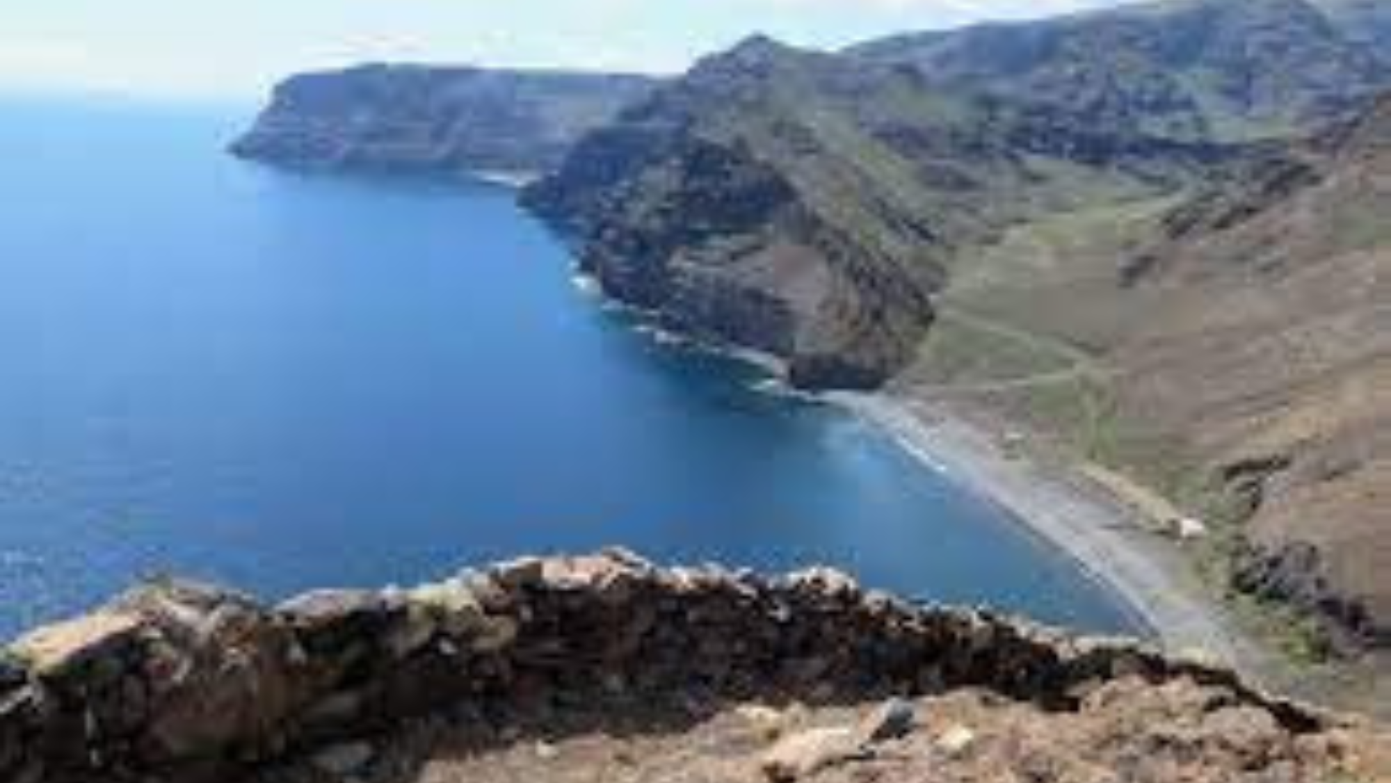 Barranco de El Cabrito, cercano a San Sebastián de La Gomera./ Archivo