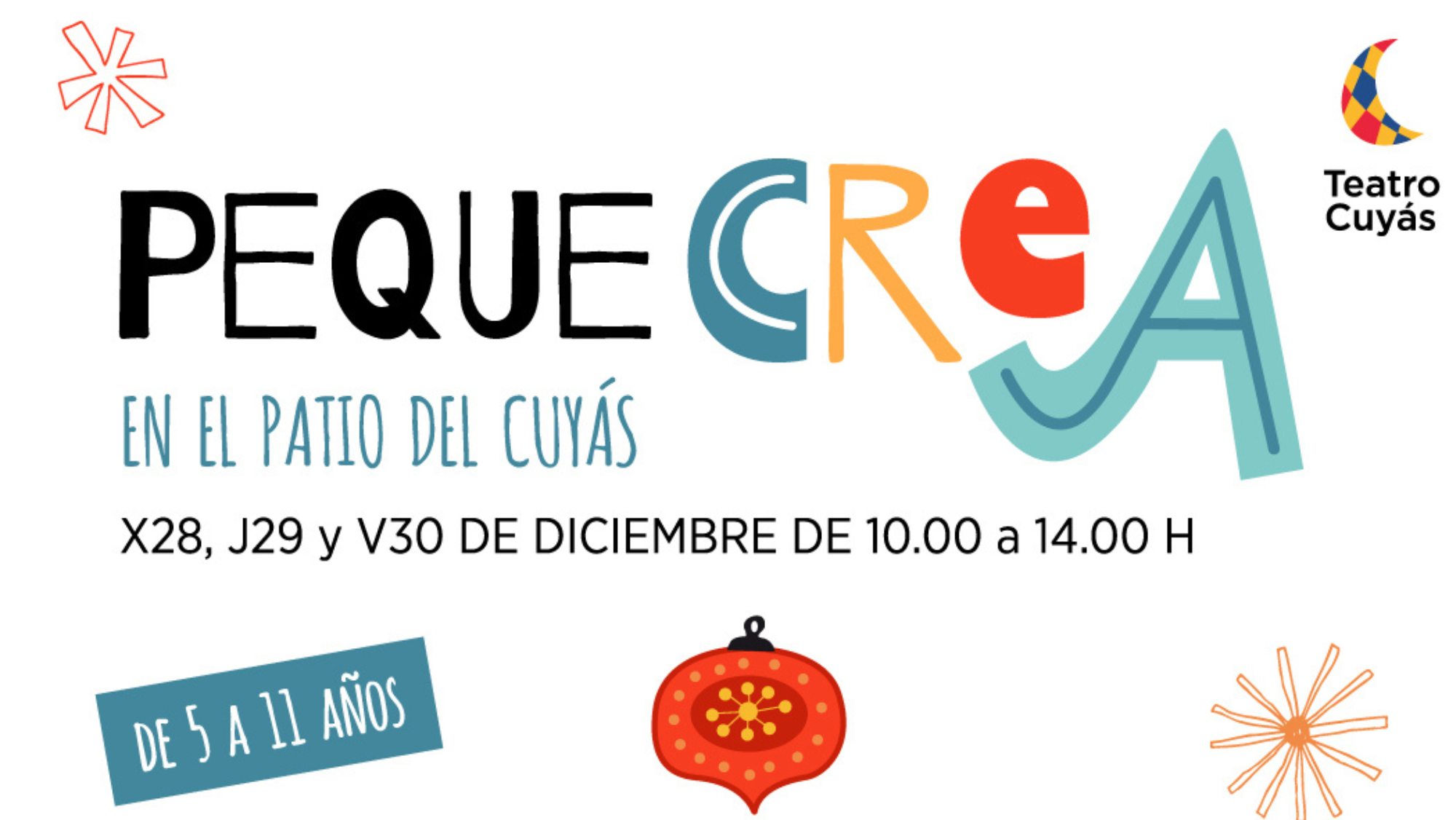 Los talleres culturales incluirán actividades de teatro, danza, manualidades, ilustración y risoterapia. / Teatro Cuyás