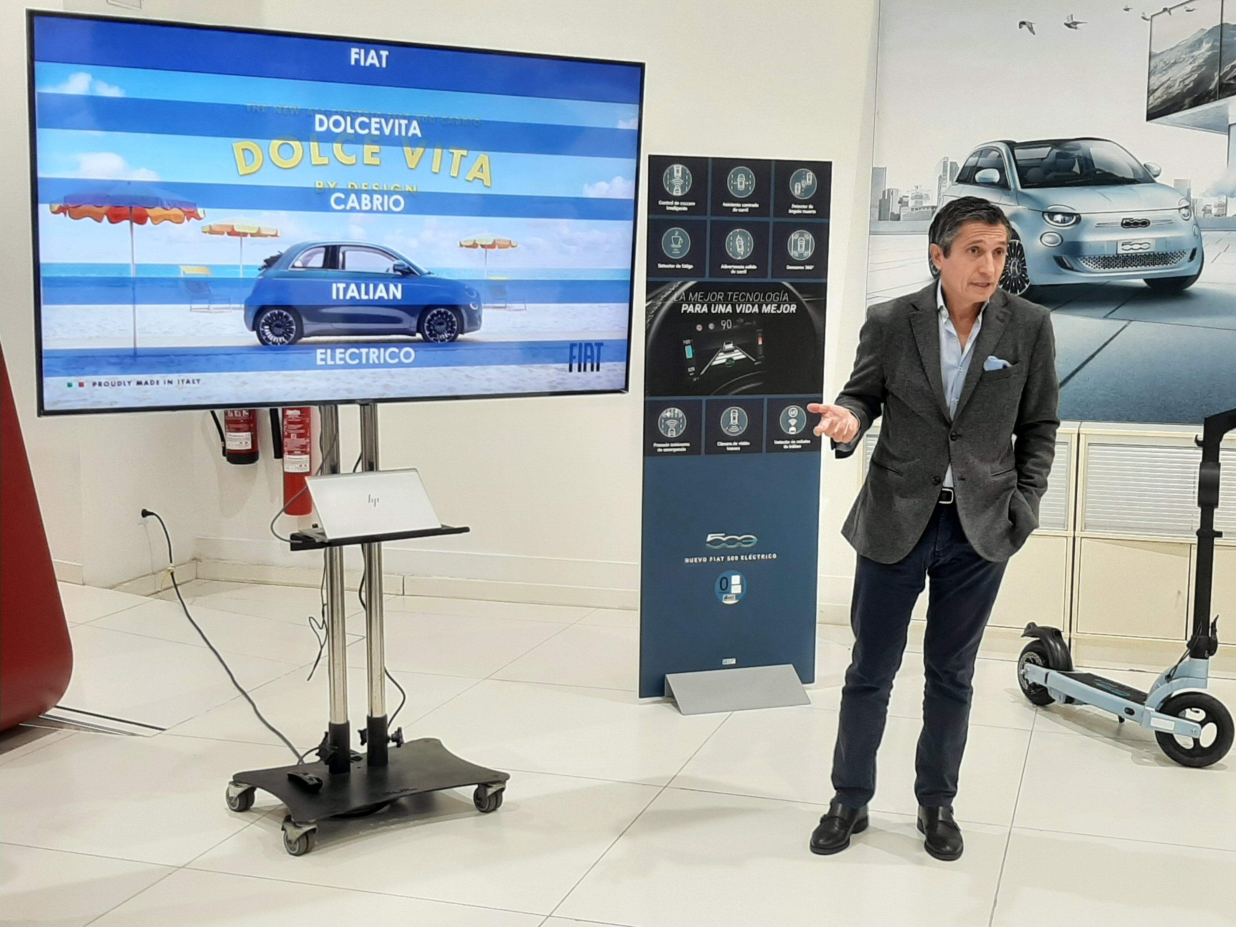 Alejandro Noriega, Director de FIAT y Abarth España y Portugal. / AH