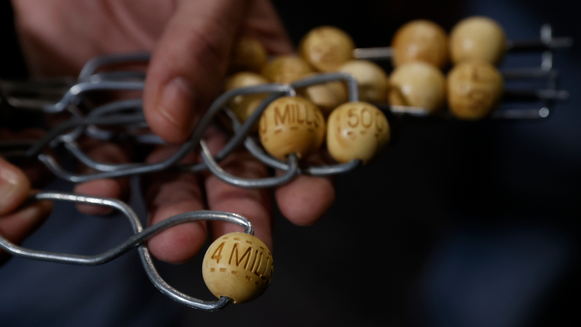 Sorteo de la Lotería de Navidad 2022. /  EFE/Juan Carlos Hidalgo